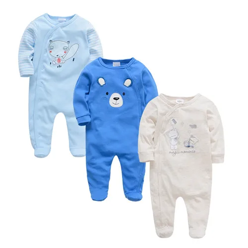 PY10814047 Коллекция года, 3 шт./партия Одежда для маленьких девочек осенне-летний хлопковый комбинезон для новорожденных, комбинезоны для малышей возрастом от 0 до 3 месяцев, одежда с длинными рукавами для малышей - Цвет: PY10814047