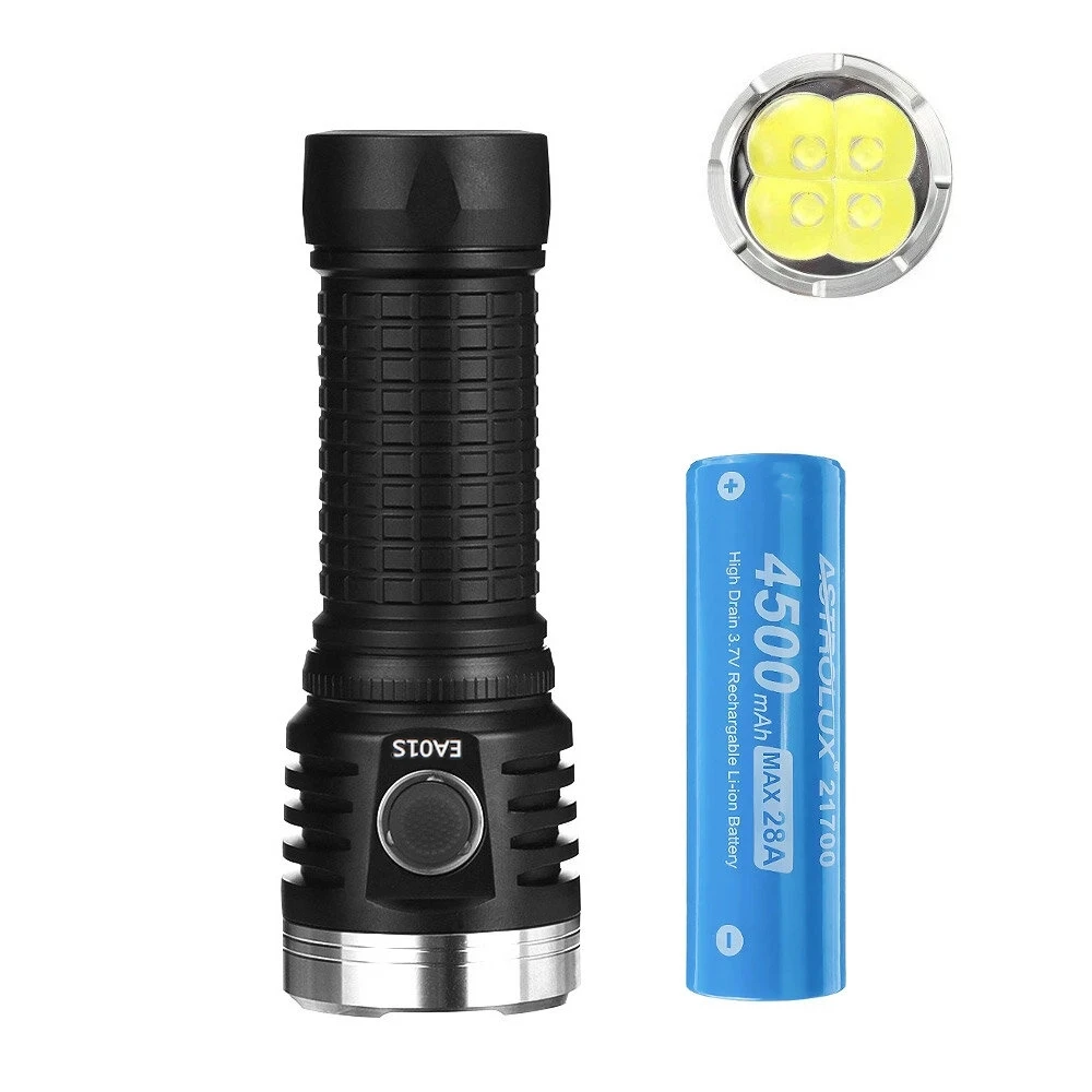 Яркий Перезаряжаемый фонарь светодиодный фонарик мощный Astrolux FT02S EA01S 4 * XHP50.2 EA02 KW