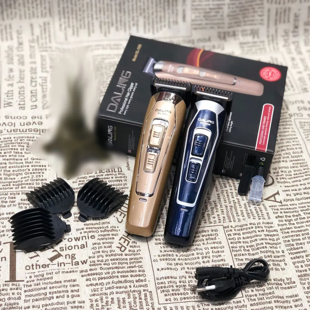 

Electric Hair Clipper Rechargeable Low Noise Hair Trimmer Hair Cutting Machine Beard Shaver Trimer For Men Barber