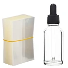 200 шт., термоусадочная пленка для стеклянной бутылки, 30 мл, 15 мл, 10 мл