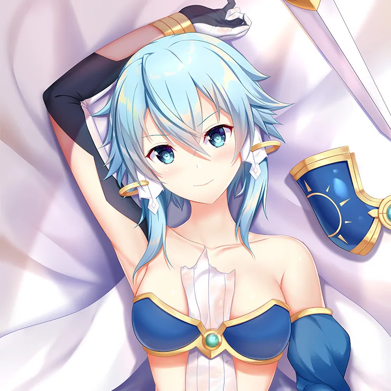 Cirno's Store-funda de almohada Original sword art online alicization, diosa del sol, sinon Solus, Santo-3