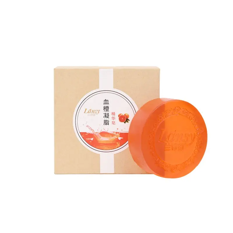 Мыло ручной работы с экстрактом Апельсина в крови увлажняющее мыло контролем