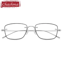 women titanium prescription lenses glasses men luxury crystal lenses myopia reading glasses diamond cutting rimless frame