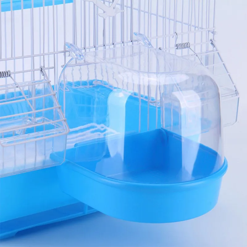 Пластиковая водная ванна для птиц попугай Parakeet Lovebird клетка домашних животных