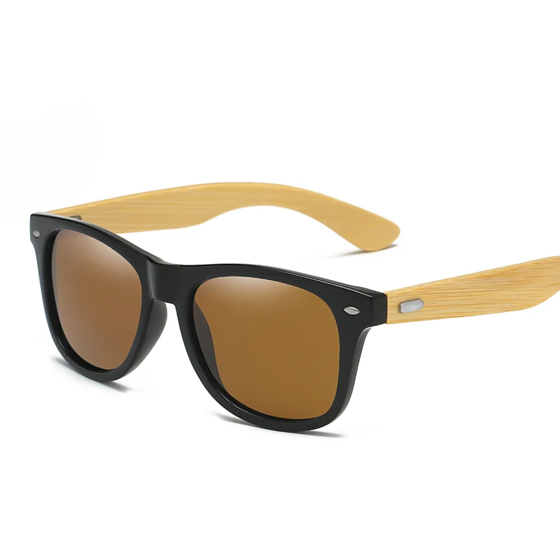 

Bamboo Wood Sunglasses For Men Women Square Vintage Driving Wooden Sun glasses Man Fishing Anti-glare Eyewear UV400 Eyeglasses