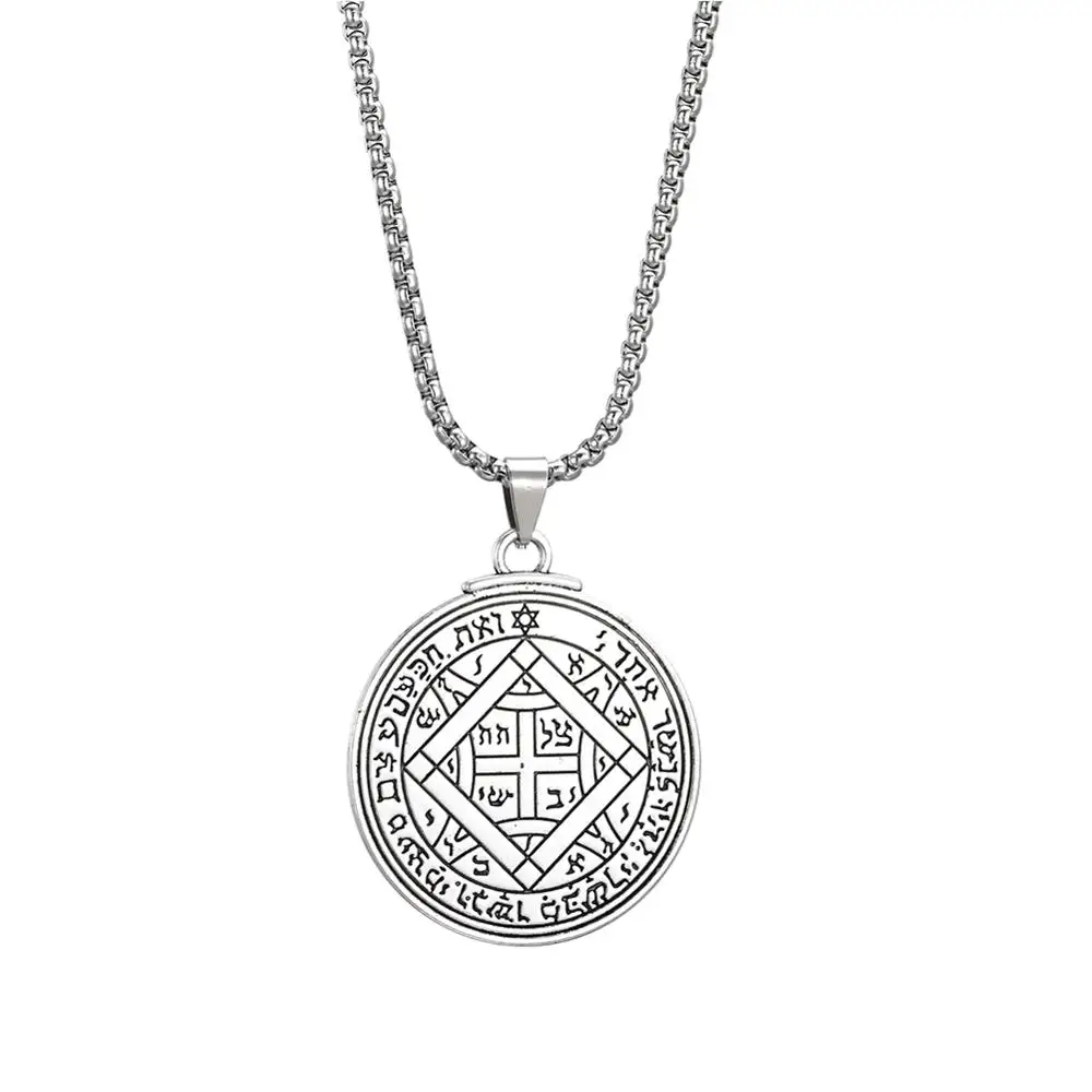 Teamer Винтажная пентаграмма Давид Звезда религиозный талисман Соломоновы