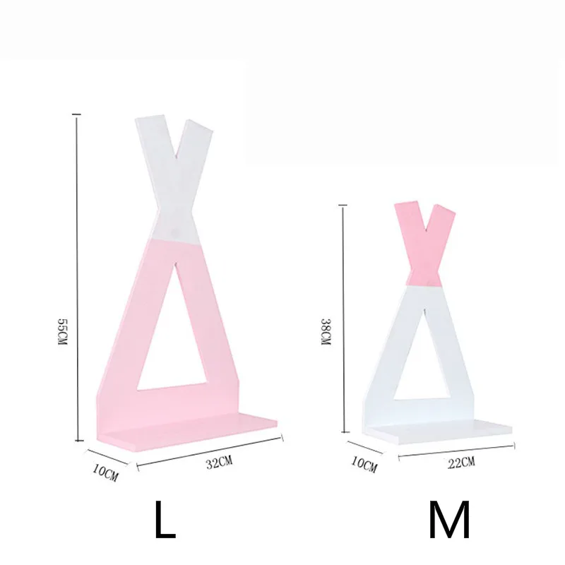 Деревянная Декоративная стойка для хранения в скандинавском стиле гостиной DIY