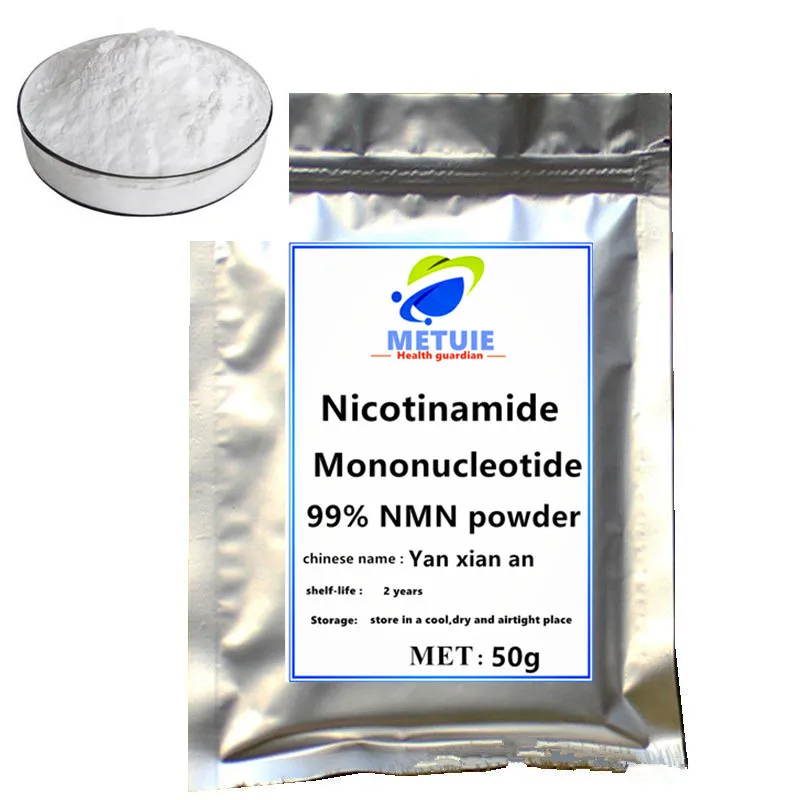 

Skin Whitening 99% Nicotinamide Mononucleotide NMN Powder BETA-NMN NAD+ Precursor Better Than Riboside
