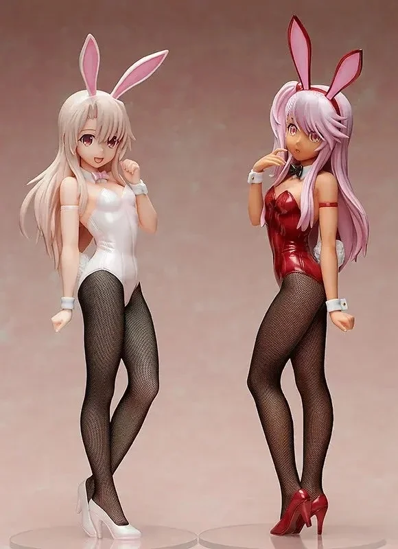 

Anime Fate/kaleid liner Magical Girl Illyasviel Chloe Sexy Bunny Ver Boxed figure height about 39CM