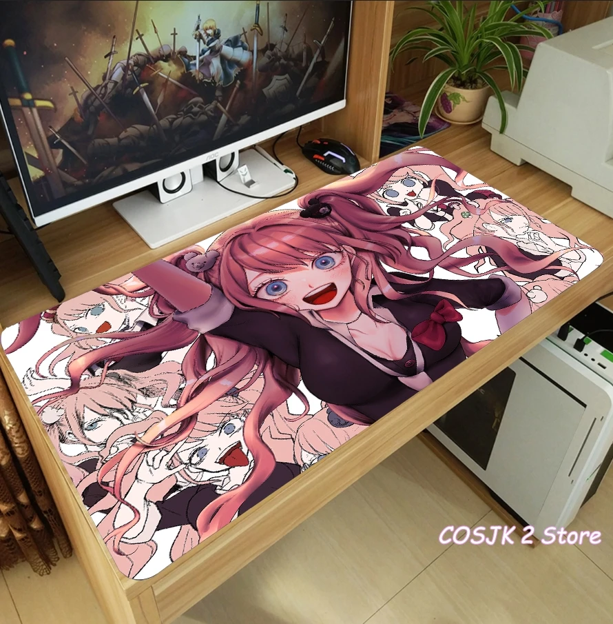 

Anime Danganronpa: Trigger Happy Havoc Enoshima Junko Mouse Pad Thicken Laptop Gaming Mice Mat Table Keyboard Mat Playmat Gift
