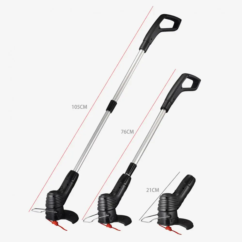 

Hot Sales!!! Portable Cordless Lawn Weed Eater Cutter Grass Trimmer Garden Repair Accessory