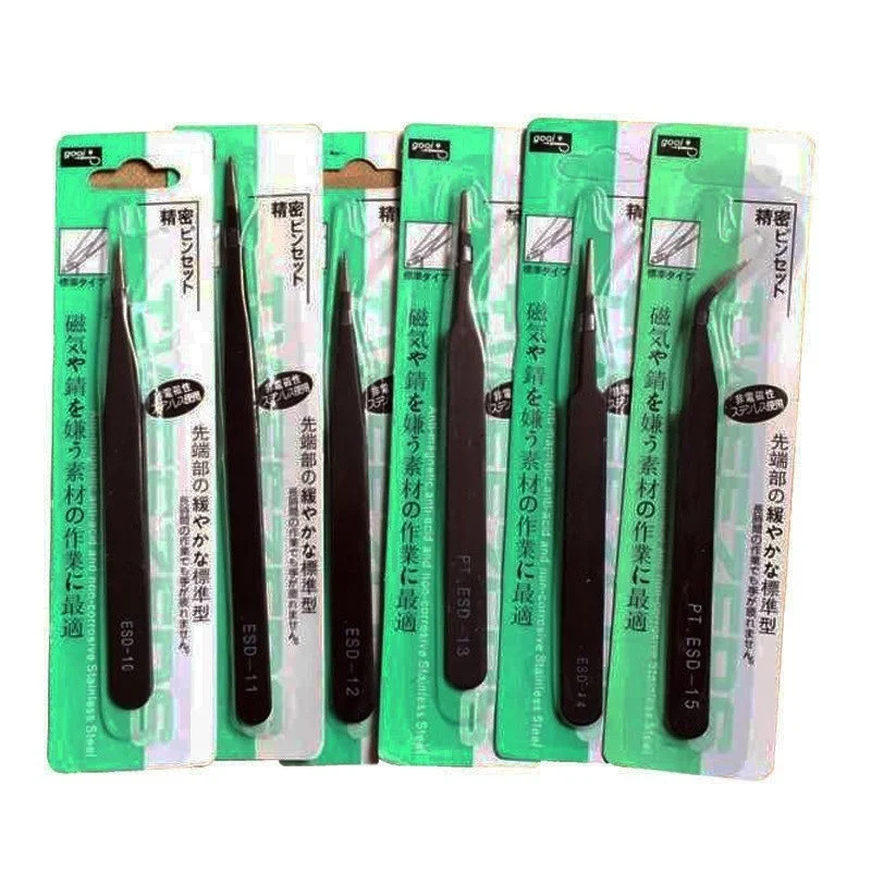 Антистатический пинцет из нержавеющей стали 6 шт./компл. инструменты для ремонта