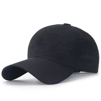 lightweight breathable baseball hat quick drying hat running sport cap airy mesh adjustable sports sun hat cotton cap