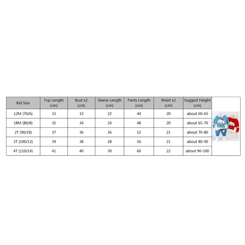 

Baby Boys Girls Kids Clothes Set Sport Suit Autumn Cotton Sweatshirt + Pants 2PCS Outfits Costume Children Clothing Tracksuit