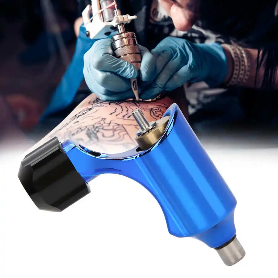 Портативная мощная моторная тату-машина лайнер шейдер интерфейс RCA тату