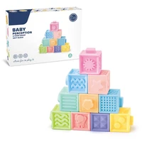 baby capture toys sensory silicone educational building blocks 3d touch hand soft balls baby massage rubber teethers squeeze toy