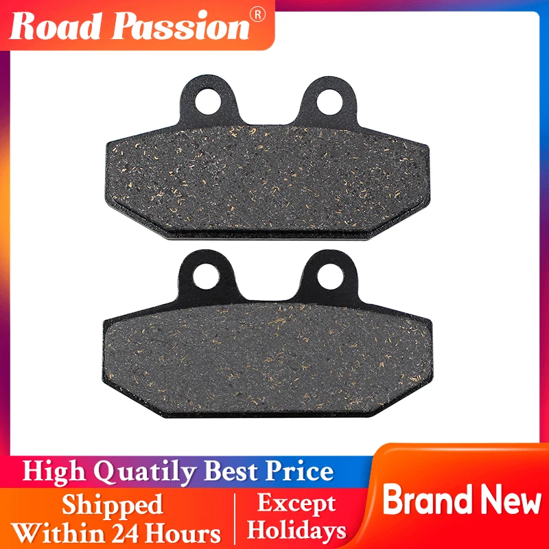 

Road Passion Motorcycle Rear Brake Pads For FLFB Fat Boy FLFBS FLHC Heritage Classic FLHCS FLSL Softail Slim RFXBR FA710