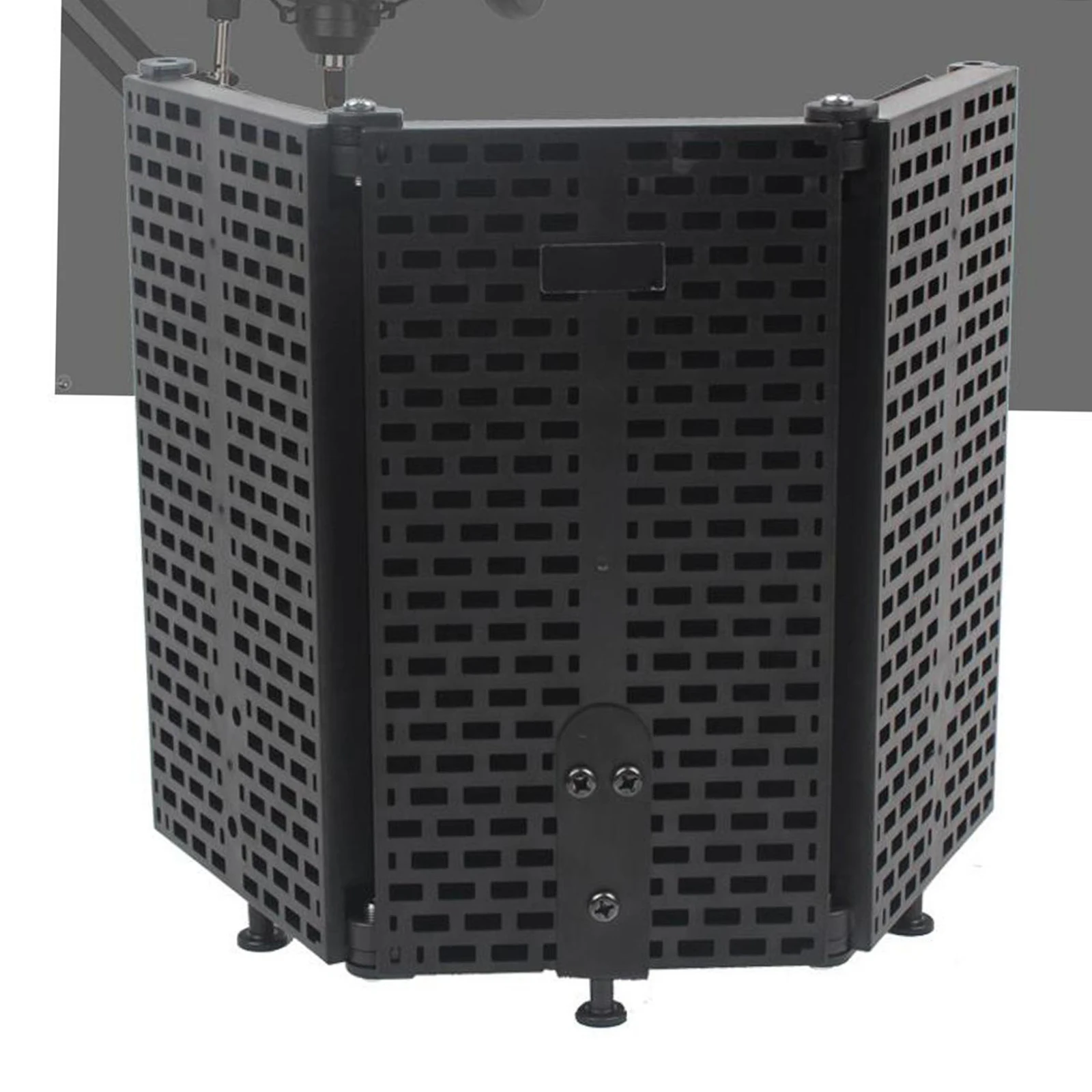 

Foam Microphone Isolation Shield w/ Stand, Studio Recording Isolation Shield