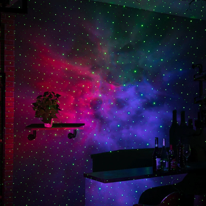 

Starry Sky Ocean Star Projector Night Light Remote Control Ocean Wave Galaxy Projector Lamp Bedroom Decor Led Night Lights Gifts