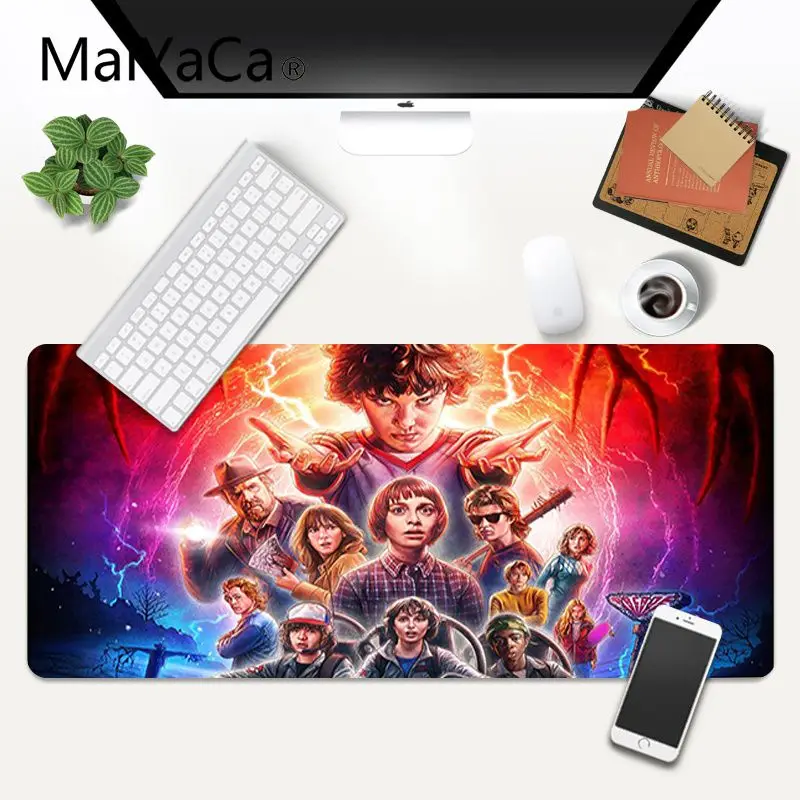 

Stranger incident Lock Edge Speed Control Laptop Keyboard Mat Gaming Mouse Mat xl xxl 800x300mm for world of warcraft