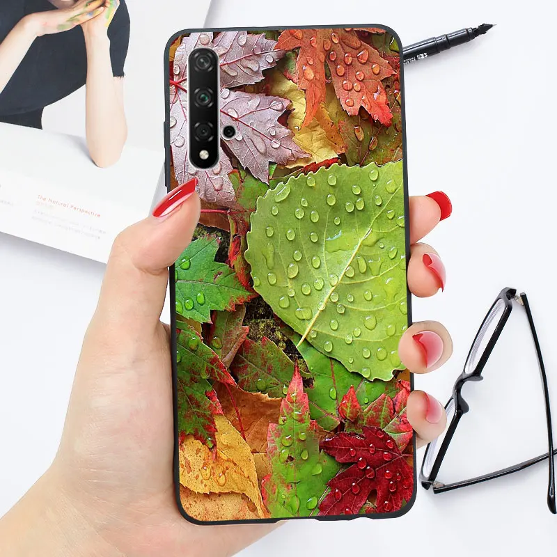 XX24 Для huawei Honor 10 Lite 20 20S 10i 20i Pro View 20 чехол-накладка глянцевый яркий мягкий силиконовый чехол для телефона - Цвет: XX24