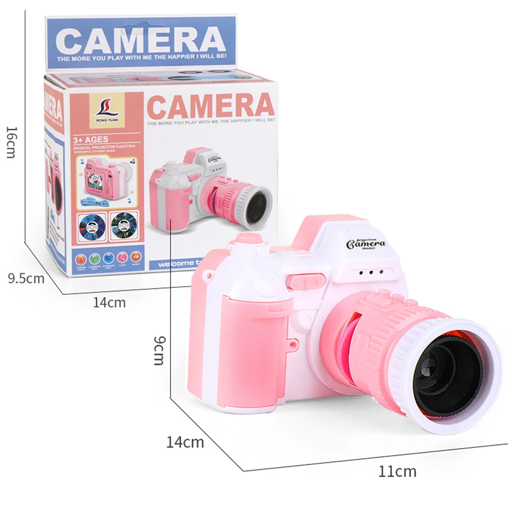 

Simulation Camera Light Projection with LED Sound Kids Educational Toy Gifts for birthday Christmas