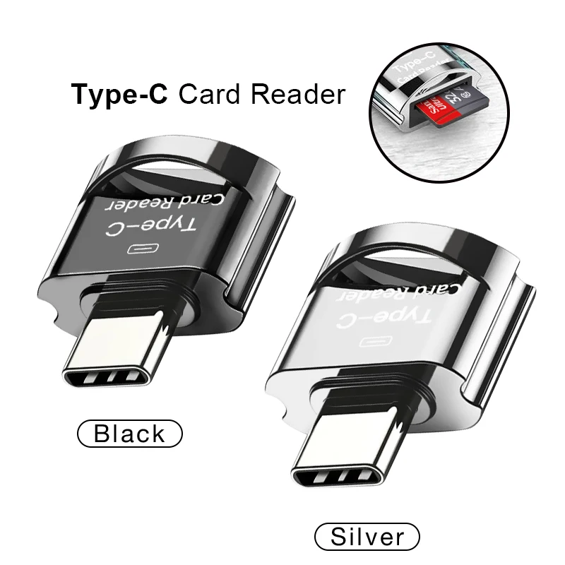 

Адаптер OTG с Type C на Micro SD, TF, для Samsung SanDisk