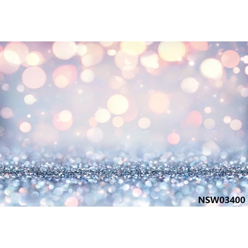 Yeele виниловый синий золотой снег Рождественский горошек легкий боке фон для