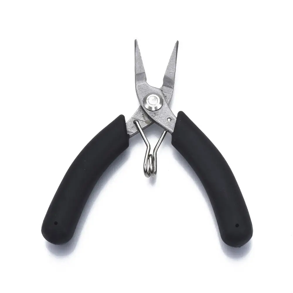 

1Pcs Stainless Steel Mini Diagonal Cutting Pliers Flush Cutter with PVC Handle Side Cutting Jewelry Making DIY Tools Equipment
