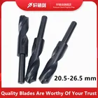 Спиральное сверло из быстрорежущей стали, диаметр 20,5-26,5 мм, диаметр 12 дюйма, 20,5, 21, 22, 22,5, 23, 23,5, 24, 24,5, 25, 25,5, 26, 26,5 мм, 1 шт.