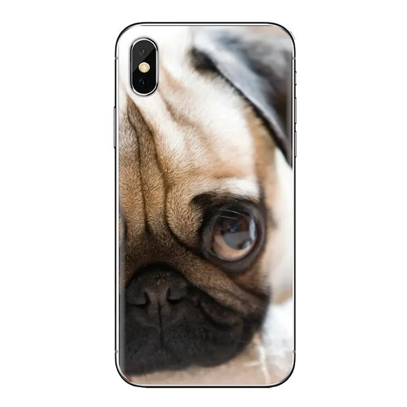 Животное собака чехол pug Life гибридный шаговый двигатель для samsung Galaxy S2 S3 S4 S5 мини S6