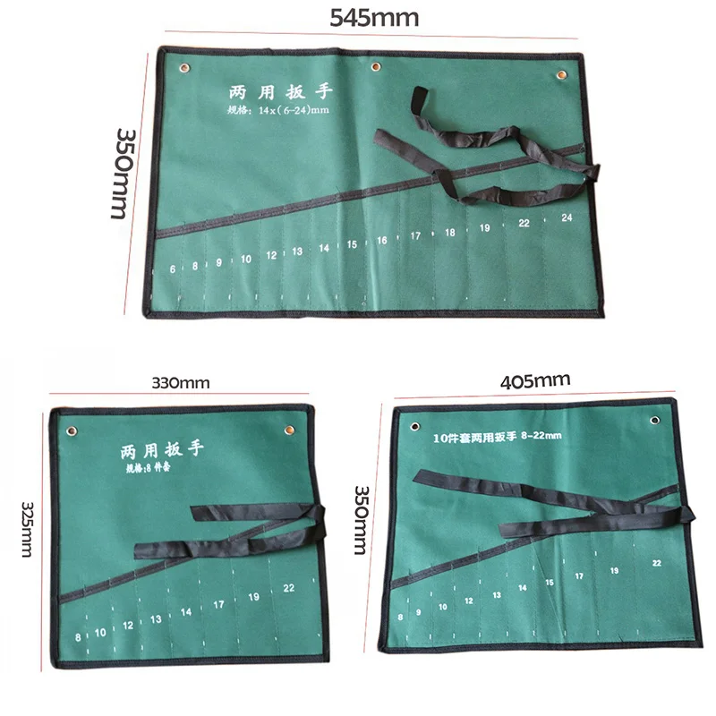 Холщовая Сумка для инструментов в комплекте карманы двойное открытие комплект