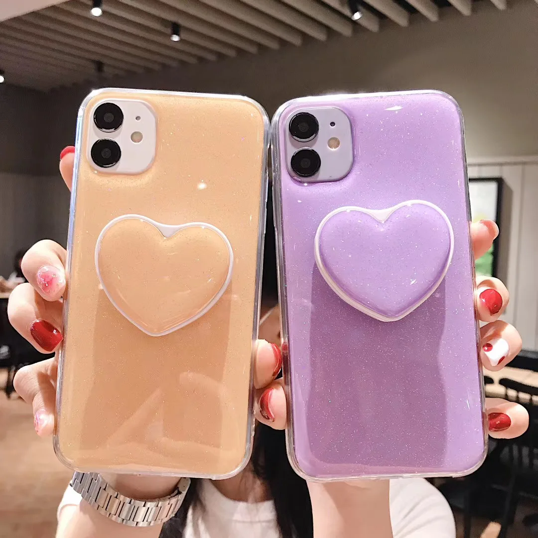 Чехол для Телефона IPhone 12 13 11 Pro Max 6 7 8 Plus Xsmax Xr милый противоударный чехол-подставка