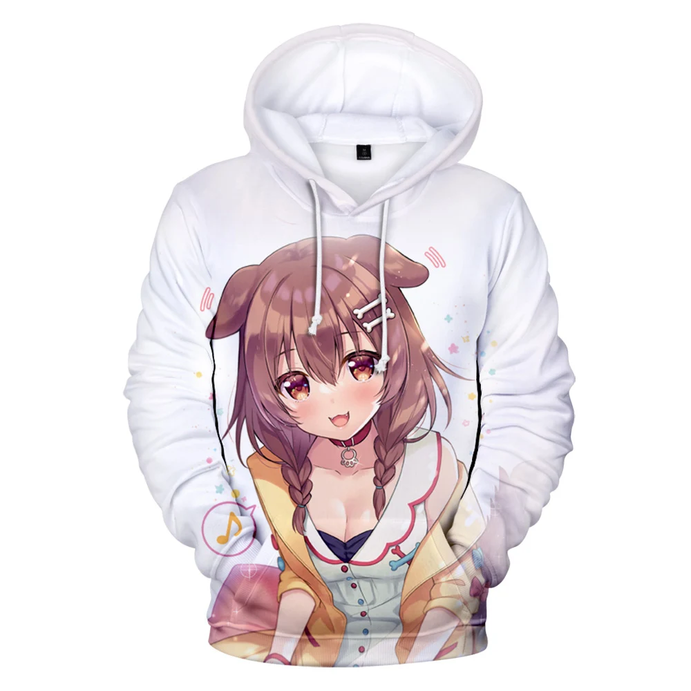 

Смешные Толстовки HOLOLIVE VTuber Inugami Korone толстовки мужские/женские толстовки с длинным рукавом толстовки для взрослых/детей 3D толстовки пуловер...