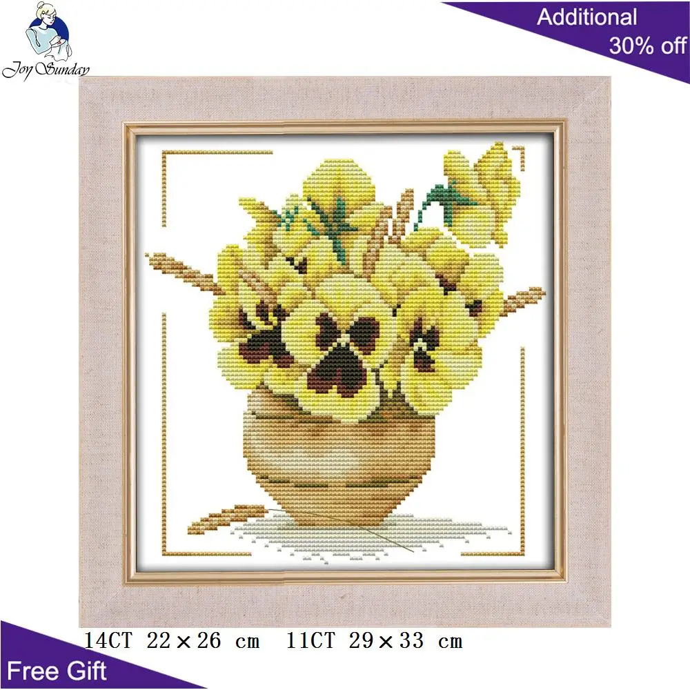 Joy Sunday цветы домашний декор H760 H761 H762 маленький горшок Крокус желтый цветок с