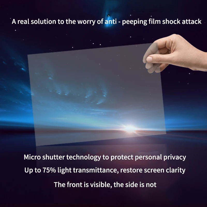 privacy filter anti glare screen protector protective film for 169 laptop computer computer privacy film 75 light free global shipping