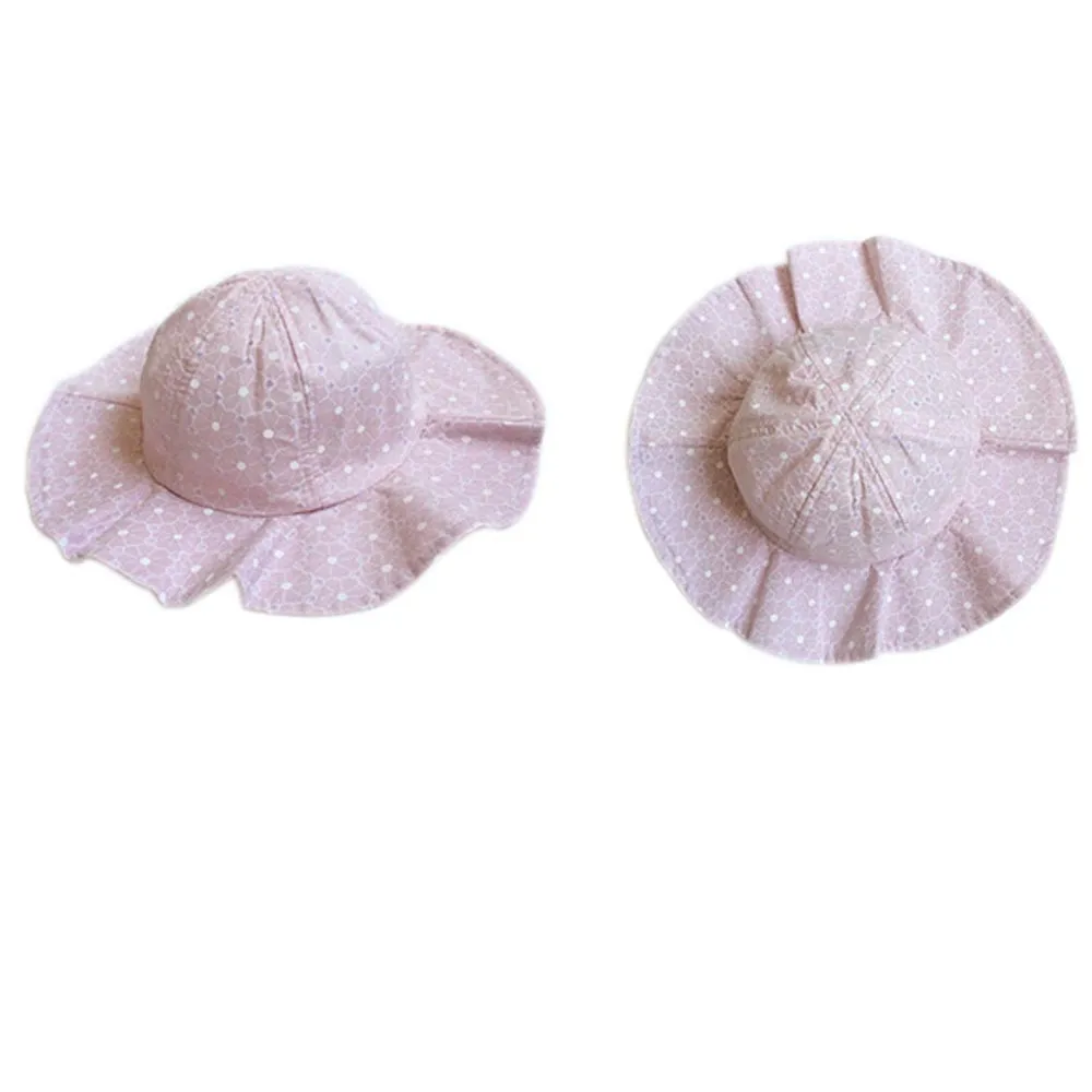 

Toddler Infant Kids Sun Cap Summer Outdoor Baby Girls Boys Sun Beach Cotton Hat
