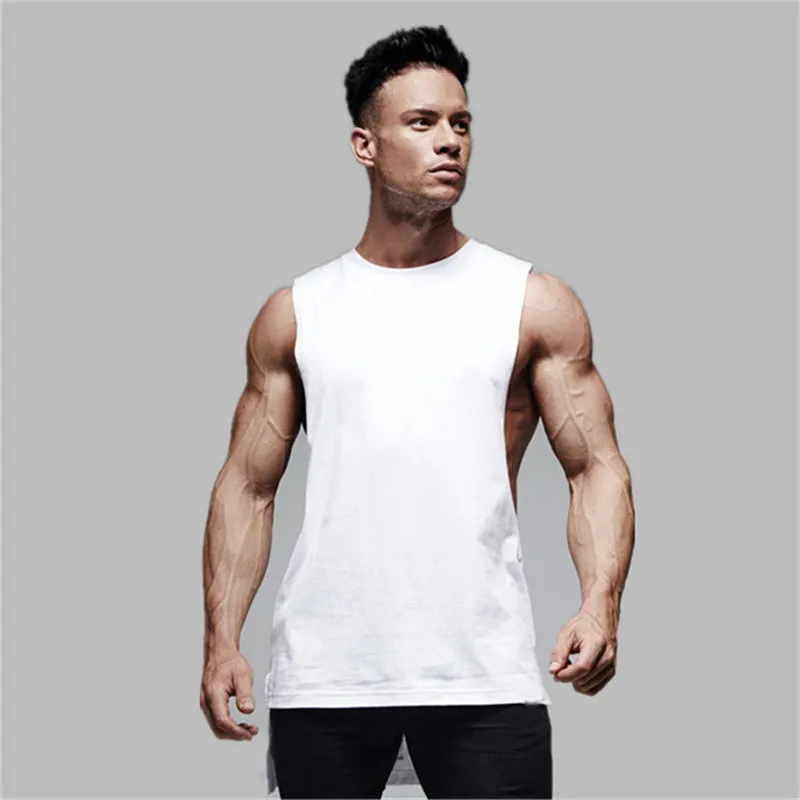 

Sleeveless Men's Sports Vest Body Weight Training Fitness Fashion Casual Clothing