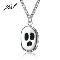 jhsl men pendants necklace silver color stainless steel fashion jewelry party gift