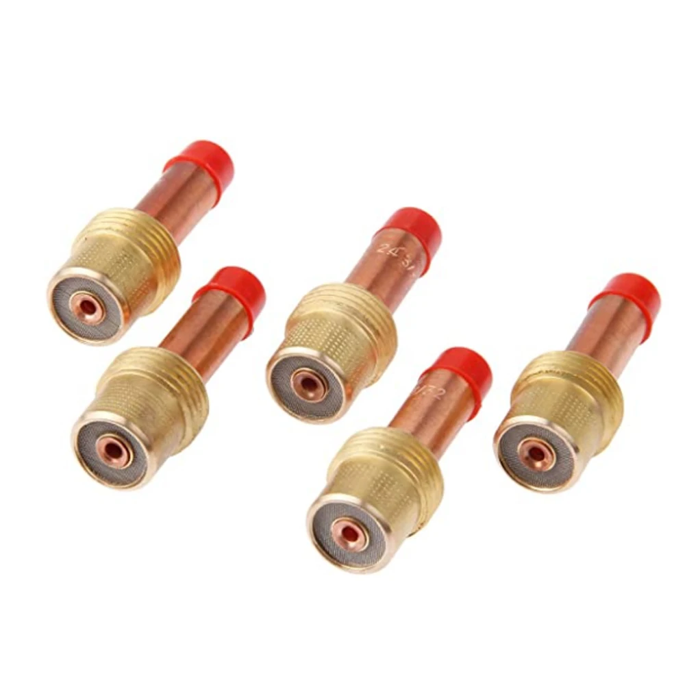 45V26 газа объектив цанговые тела для WP-17/18/26 TIG сварочный фонарь 3/32 &quot2 4 мм