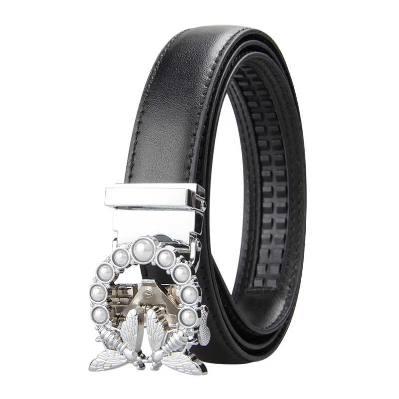 Новые модные женские ремни из натуральной кожи дизайнерский ремень высокого