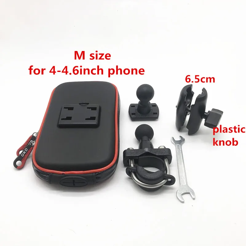 kit 7 Новое поступление, держатель для мобильного телефона, чехол для мотоцикла, скутера, держатель для руля, водонепроницаемый чехол на молнии для смартфонов - Цвет: kit 7