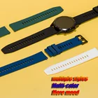 Ремешок силиконовый 22 мм для Samsung Galaxy Watch 3 4145 мм Active 2 4246 мм Gear S3 Hwawei Watch Gt 2 Band Amazfit GTS2
