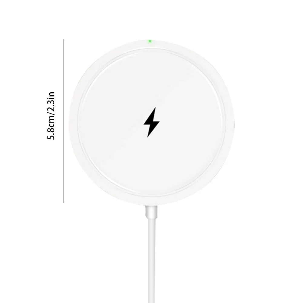 

D1 15W Qi Wireless Charger For IPhone 1112 X XR XS Max Phone Charger Fast Charging Pad Magnetic Ultra Slim For Samsung Xiaomi