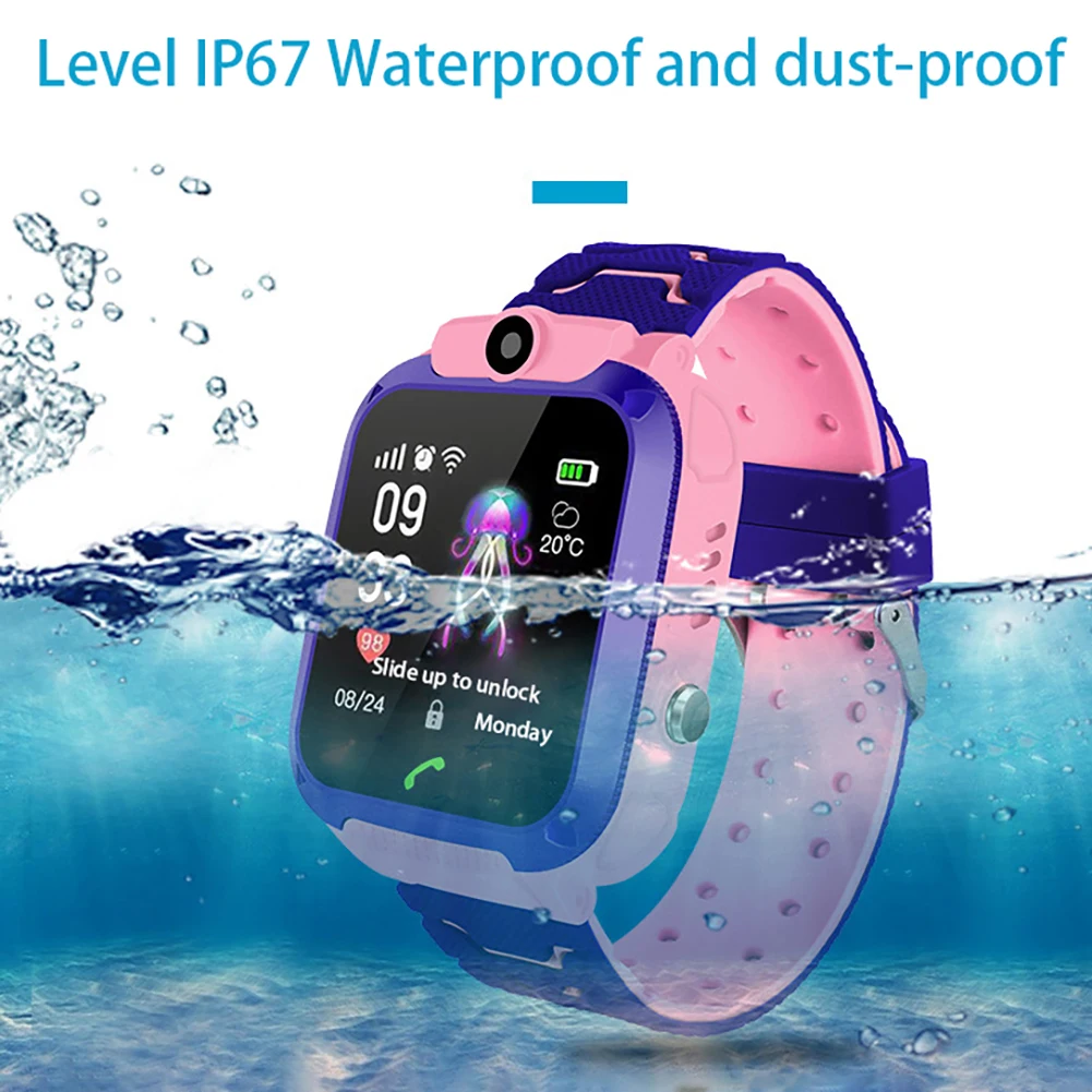 Функция &quotантипотеря подарок для ребенка Смарт часы с Gps Gsm трекер локатор