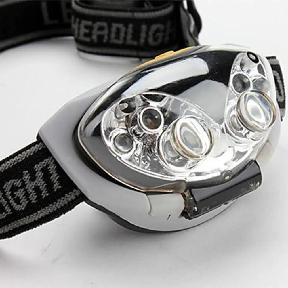 Headlamp Ultra Bright 3-Mode 6 LED Bicycle Hiking Waterproof Head Torch For Hunting Camping | Лампы и освещение