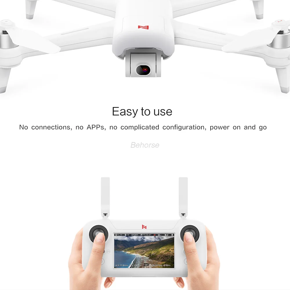 В наличии FIMI A3 5 8G Дрон с GPS 1 км видом от первого лица 25 минут 2 оси Gimbal 1080P Камера RC