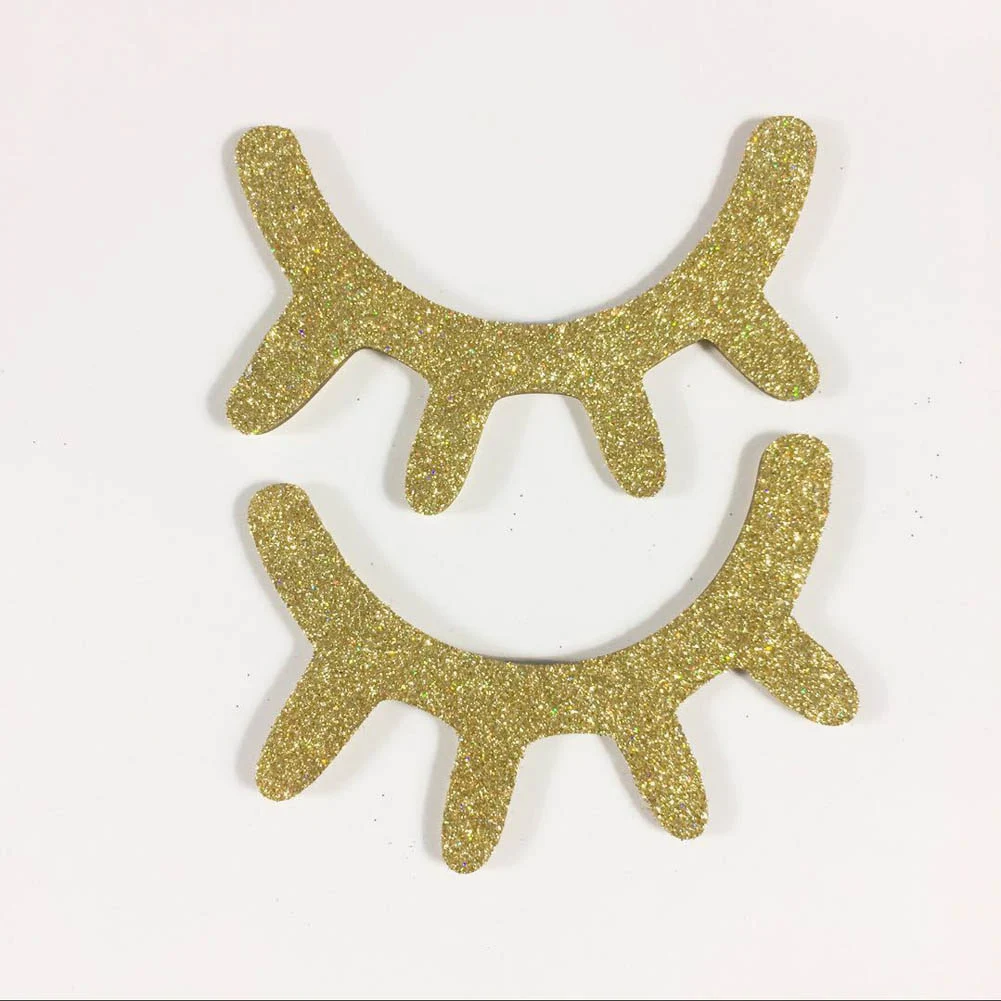 

2pcs Nordic Style Cute Wooden 3D Eyelash Wall Sticker Decor Children Kids Baby Room Background Wall Sticker Home Decoration