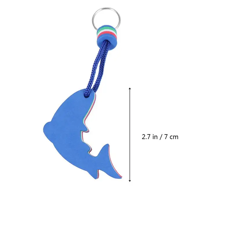 2 шт. безопасный брелок поплавок с дельфином и якорем из ЭВА плавучий для Каяка