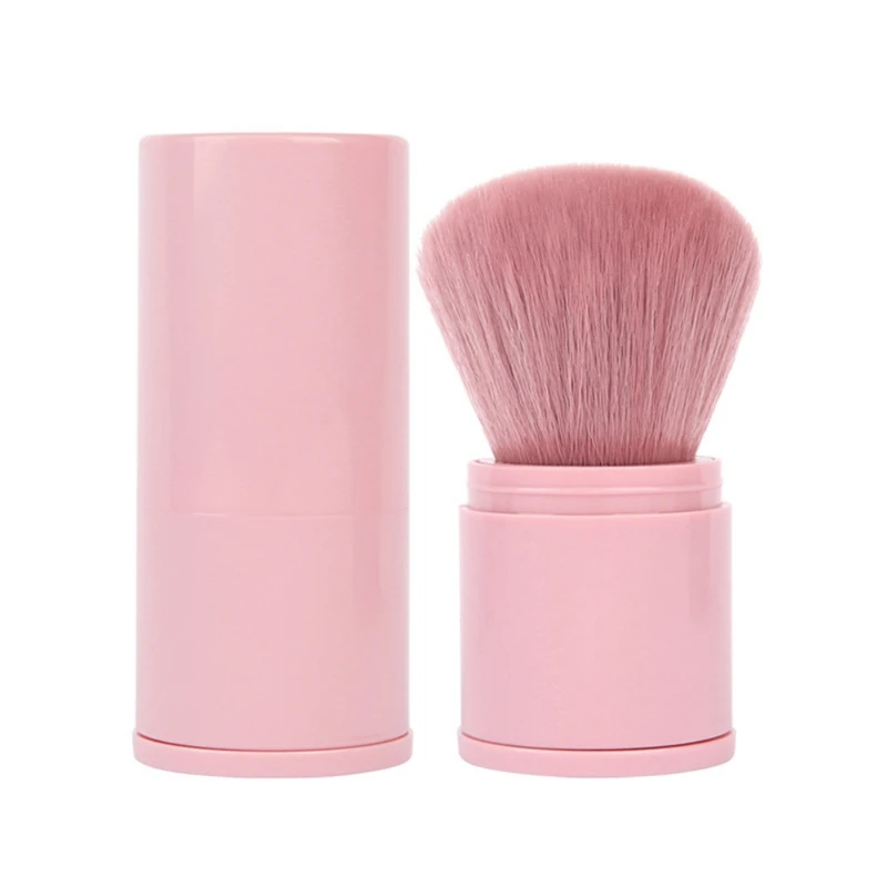 

1pcs Blusher Foundation Brush Soft Makeup Brush Professional Telescopic Face Single Portable Powder Brush Fashion Cosmetic